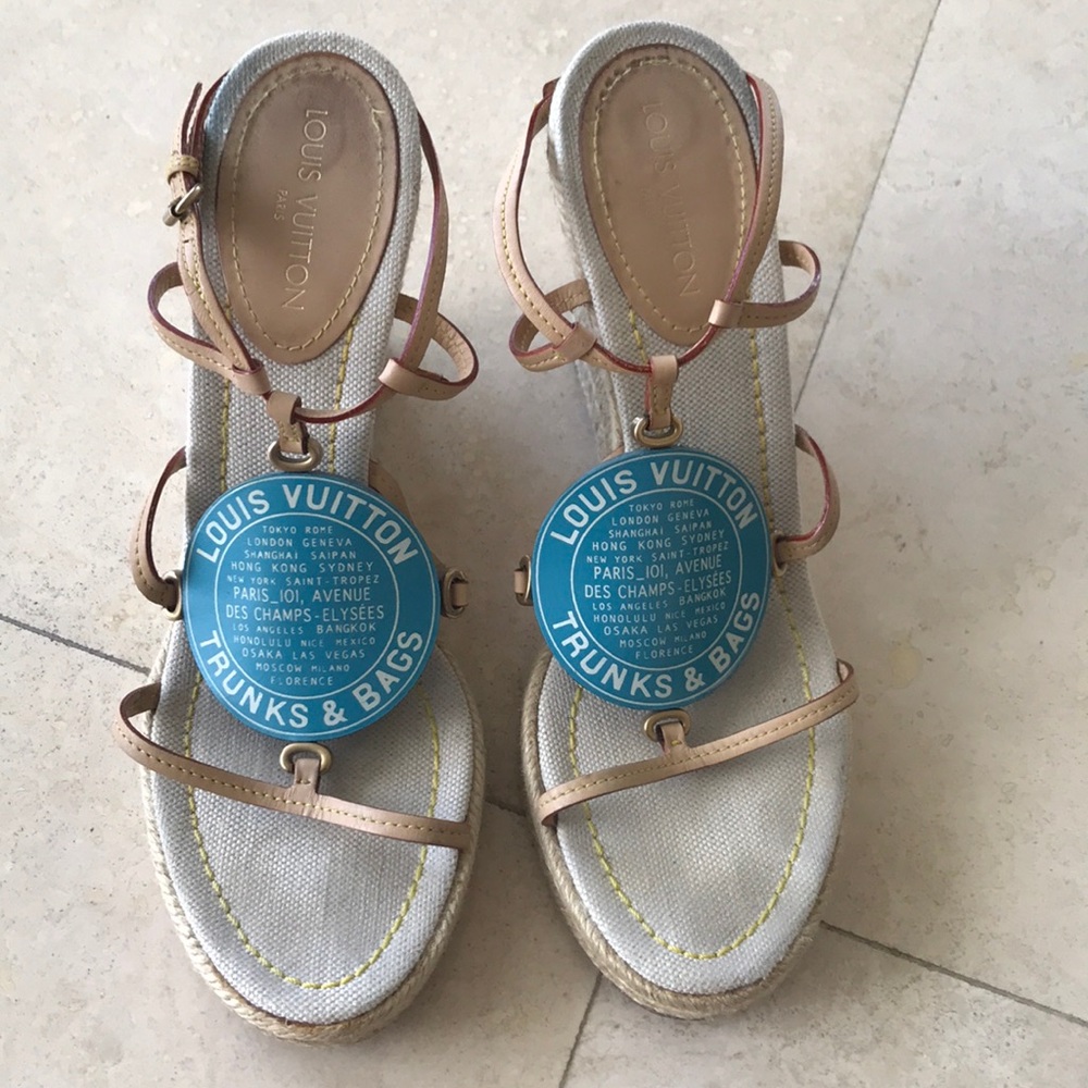 Louis Vuitton  wedges
